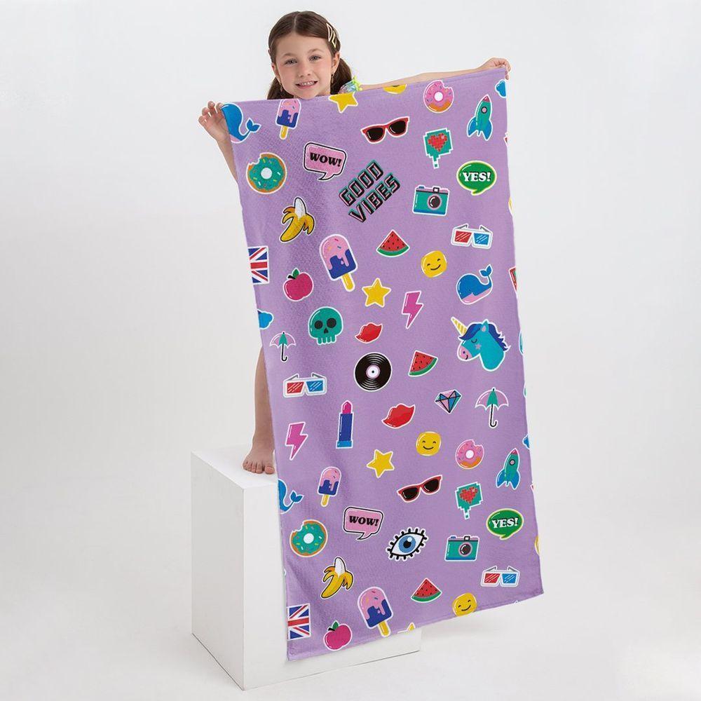 Toalha De Praia - Purple Baby - 1