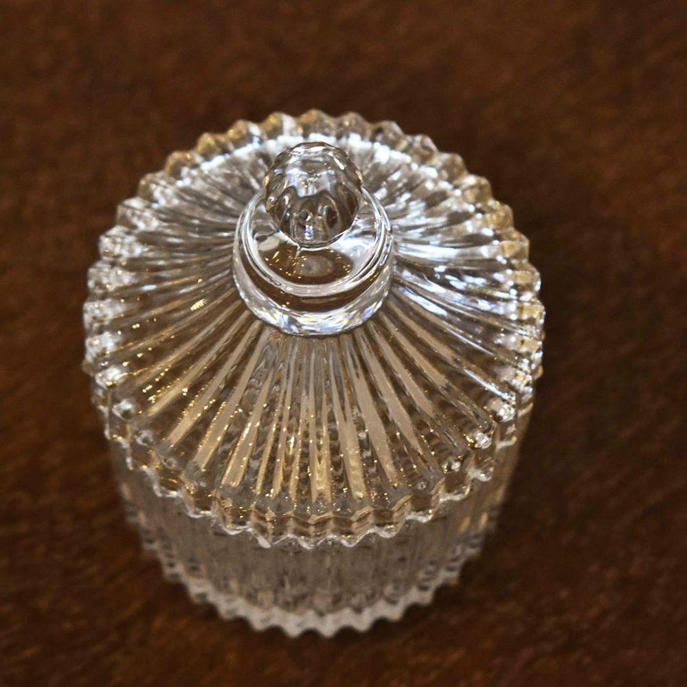 Potiche De Cristal Caroussel Com Tampa Lyor 9x7x7 Cm - 3