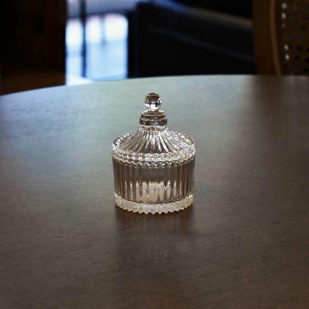 Potiche De Cristal Caroussel Com Tampa Lyor 9x7x7 Cm - 4