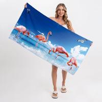 Toalha De Praia Landscape Flamingo - 1