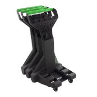 Carrinho De Compras Preto Com Cestos D-500 12kg Removíveis Verde - Dellaplast