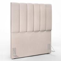 Cabeceira Cama Box Painel Solteiro 100 Cm Linho Cru - 1