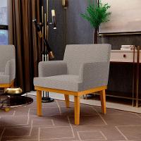 Poltrona Base Mel Beatriz Bouclê Bege - 9