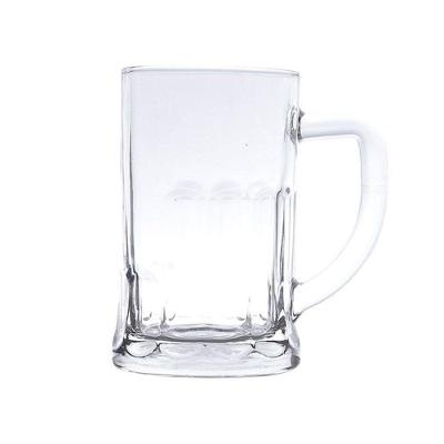 Caneca Para Chopp E Cerveja Vidro Com Alça 565ml Lyor