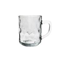 Caneca De Vidro Bubles Relevo Em Casa Tem 245ml - 1