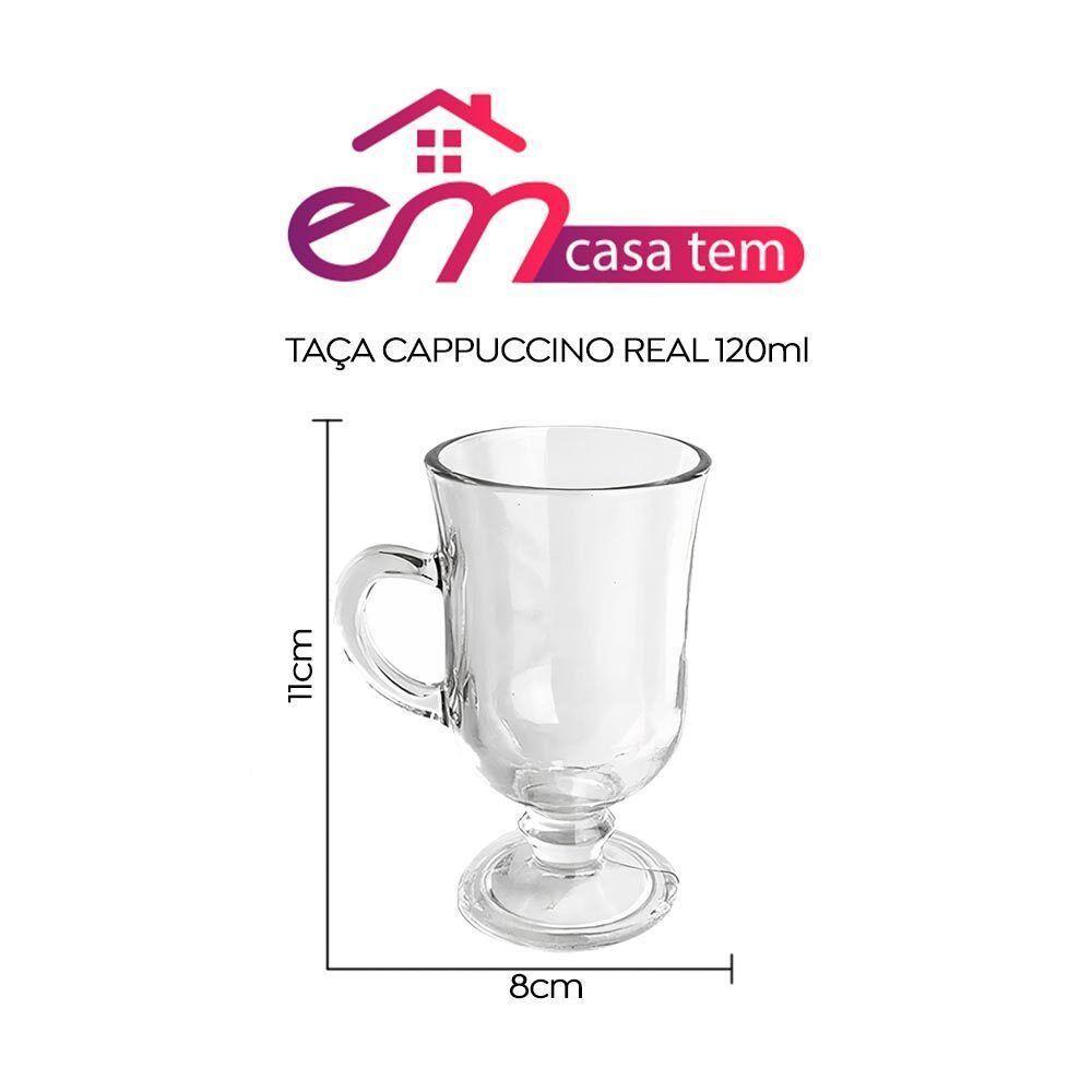 Caneca De Cappuccino Real Em Casa Tem 120ml - 2