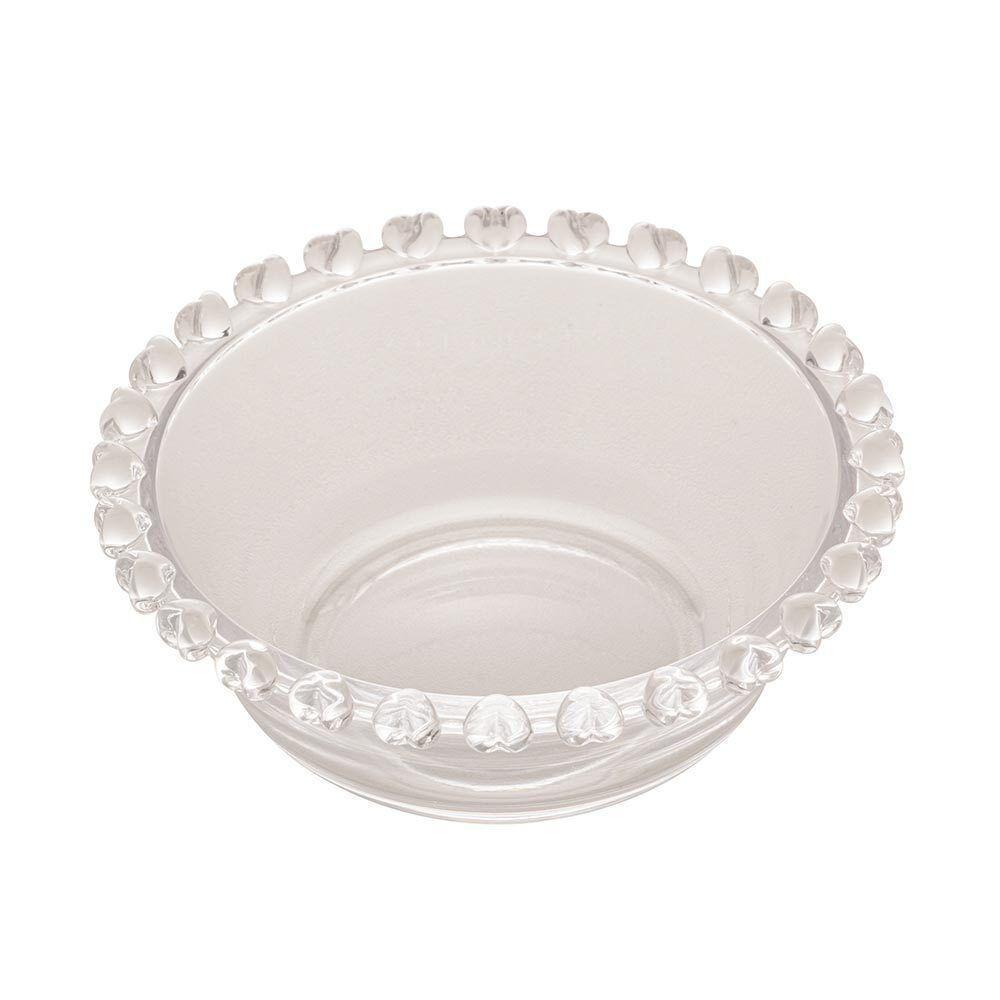 Bowl Raso Cristal Transparente Coração Lyor 11,5×4,5cm - 1