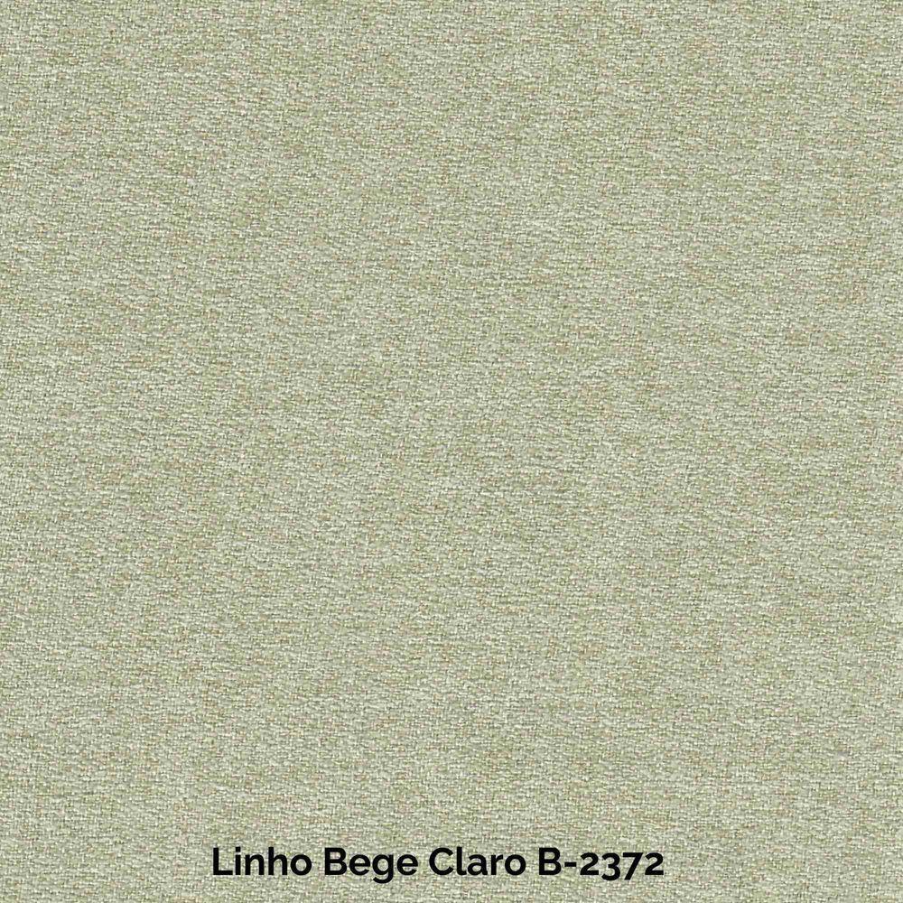 Sofá Orgânico Cardo 2,82m Em Linho Com Pés De Metal Cor Bege Claro 2372 - 5