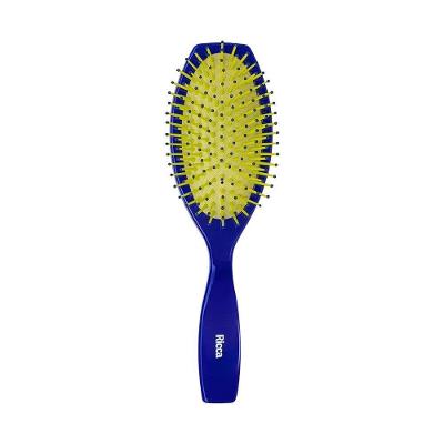 Escova De Cabelo Desenbaraçante Oval Blue Ricca