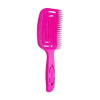 Escova De Cabelo Desembaraçante Flex Wet E Dry Rosa Ricca - 3