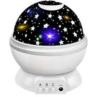 Luminária Projetor Estrelas 360º Galaxy Abajur Star Master - 1