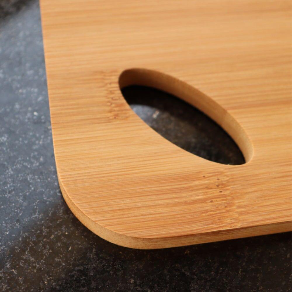 Tábua De Corte De Madeira Bambu Carnes Frios 28x21cm Lyor - 3