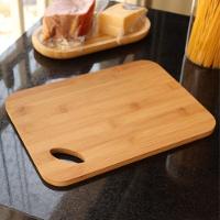 Tábua De Corte De Madeira Bambu Carnes Frios 28x21cm Lyor