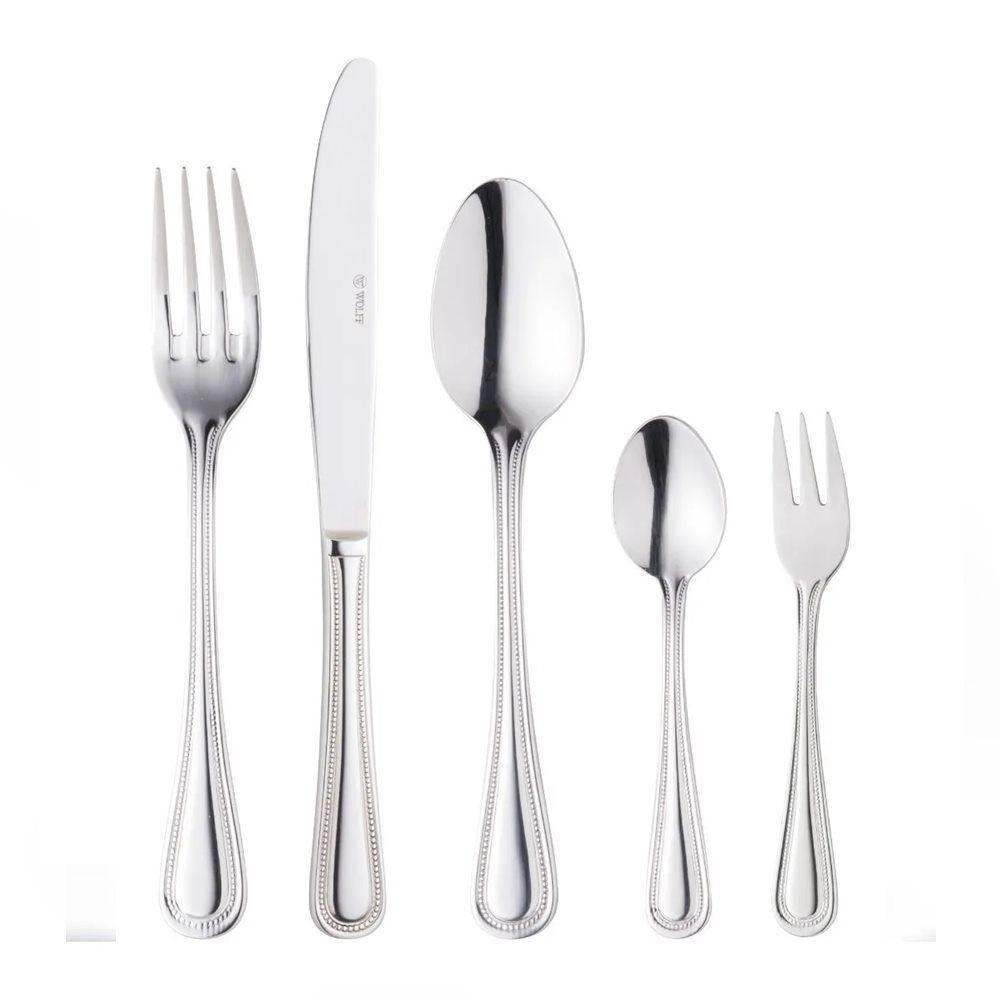 Faqueiro Talheres 30 Peças Aço Inox Pérola Wolff - 1