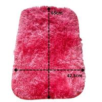 Tapete Felpudo Para Banheiro Com 3 Peças Em 100% Poliéster Com Antiderrapante Sofitex Modelo 2 - 2