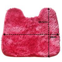 Tapete Felpudo Para Banheiro Com 3 Peças Em 100% Poliéster Com Antiderrapante Sofitex Modelo 2 - 3