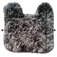 Tapete Felpudo Para Banheiro Com 3 Peças Em 100% Poliéster Com Antiderrapante Sofitex Modelo 10 - 3