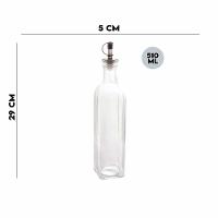 Garrafa Para Azeite De Vidro Com Tampa Lyor 510ml - 3