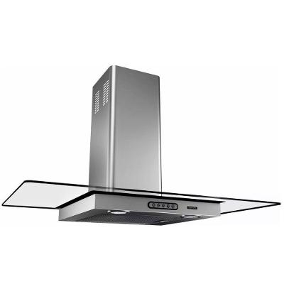 Coifa De Parede 90cm Vidro Reto Terim Inox 220V