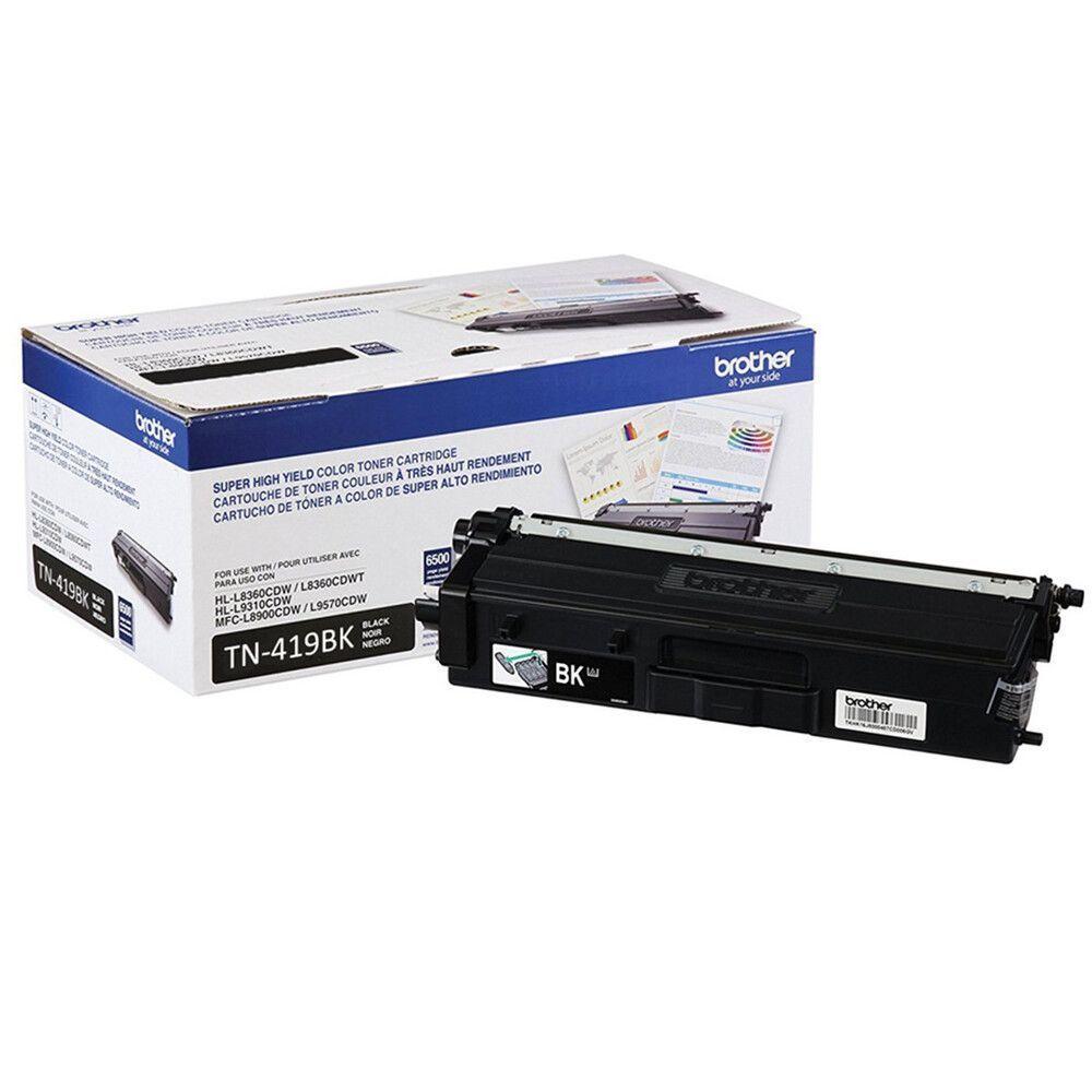 Toner Brother Tn-419bk Preto | Hl-l8360cdw Mfc-l8610cdw Mfc-l8900cdw Mfc-l9570cdw | Original 9k - 1