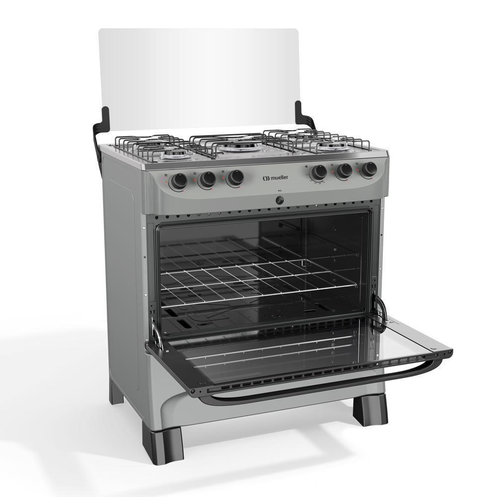 Fogão Mueller 5 Bocas Titânio Com Acendimento Automático Mfi5bb Bivolt - 2