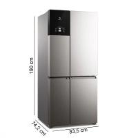 Geladeira Eletrolux Multidoor 581L Experience FlexiSpace Inox Inverter 127V IQ8S - 5
