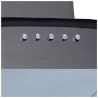 Coifa Fogatti De Parede Clean Vidro Curvo Kromanox 75cm 110V - 2