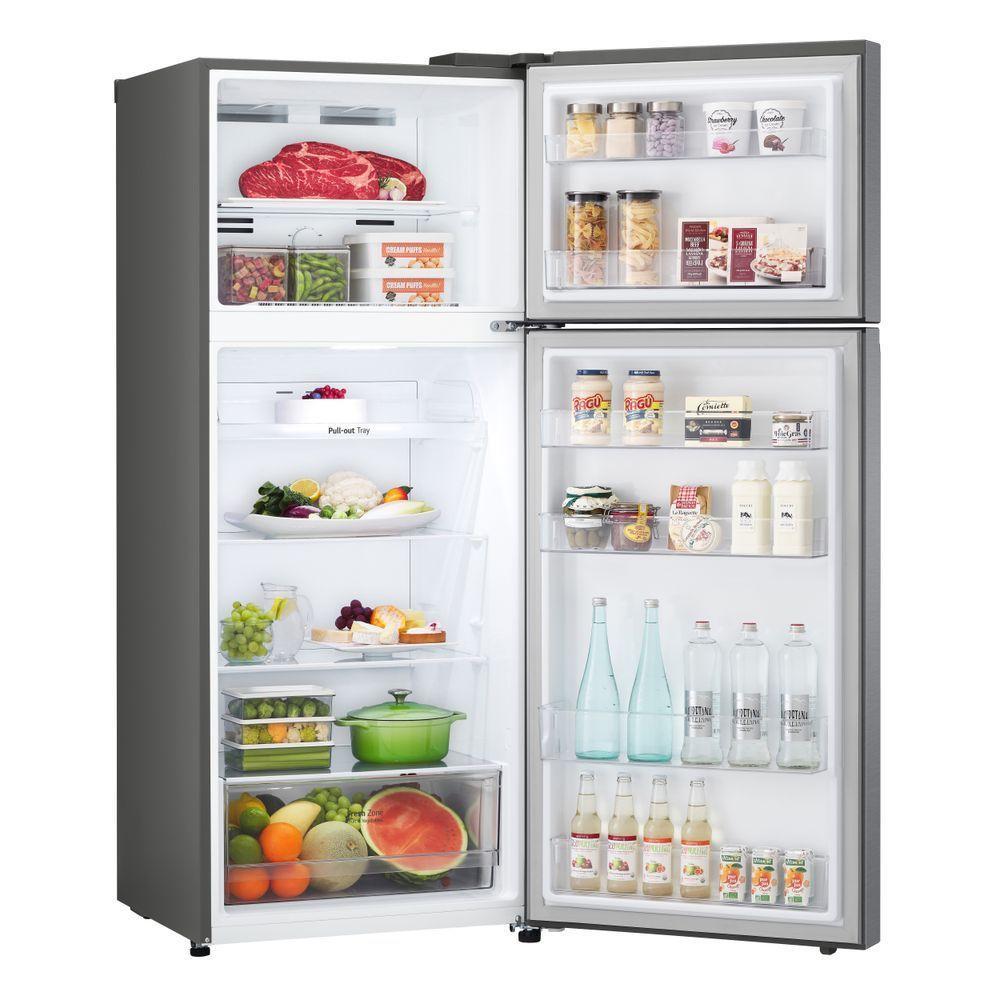 Geladeira LG Frost Free Inverter 395L Duplex GN-B392PLM 220V - 4