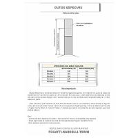 Coifa Ilha 75cm Vidro Curvo Fogatti Inox 110v