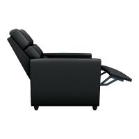 Poltrona Retrátil e Reclinável 69cm Com Material Sintético Multimóveis Cr45267 Preto - 2