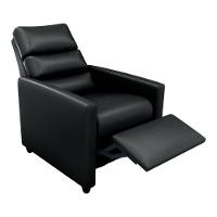 Poltrona Retrátil e Reclinável 69cm Com Material Sintético Multimóveis Cr45267 Preto - 3