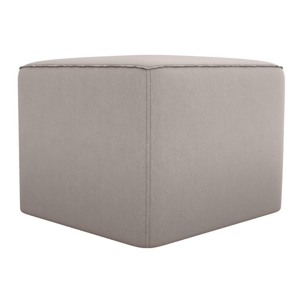 Poltrona De Balanço 66cm Com Puff Multimóveis Cr45268 Bege - 2