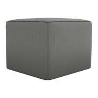 Poltrona De Balanço 66cm Com Puff Multimóveis Cr45268 Cinza - 2