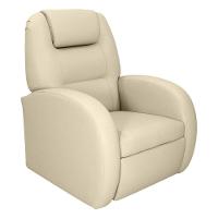 Poltrona Retrátil e Reclinável 80cm Com Material Sintético Multimóveis Cr45266 Bege - 1