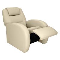 Poltrona Retrátil e Reclinável 80cm Com Material Sintético Multimóveis Cr45266 Bege - 6