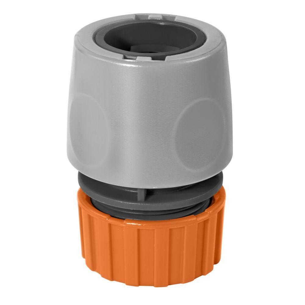 Engate Rápido Com Aquastop Tramontina Em Plástico Para Mangueira 1/2 Polegada - Pote Com 40 Un - 1