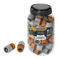 Engate Rápido Com Aquastop Tramontina Em Plástico Para Mangueira 1/2 Polegada - Pote Com 40 Un - 6