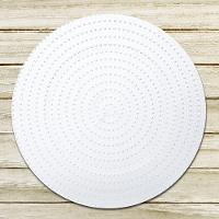 Sousplat Redondo Em Vidro Allure Lyor 33cm - 3