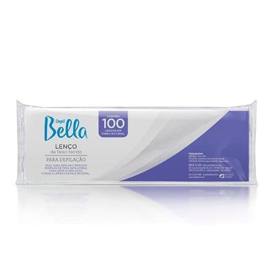 Lenços Depilação Falso Tecido Fibra Nat. Depil Bella 100un