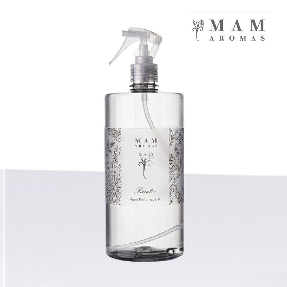 Água Perfumada Bamboo Tecidos Roupas Casa Mam Aromas 1l - 2