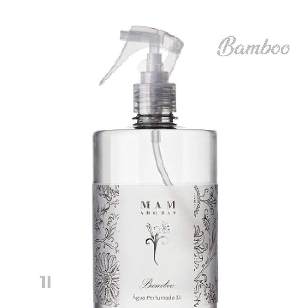 Água Perfumada Bamboo Tecidos Roupas Casa Mam Aromas 1l - 3