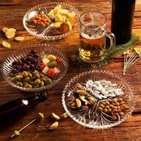 Petisqueira 3 Divisórias De Cristal Alberta 22×3,5cm Lyor - 7