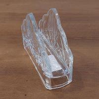 Porta Guardanapos De Cristal Dublin Transparente 13cm Lyor - 2