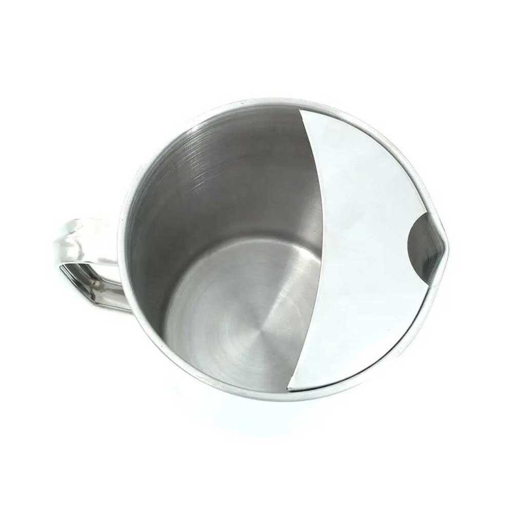 Jarra De Inox Com Aparador De Gelo Suco água Leite 1l Em Casa Tem - 2