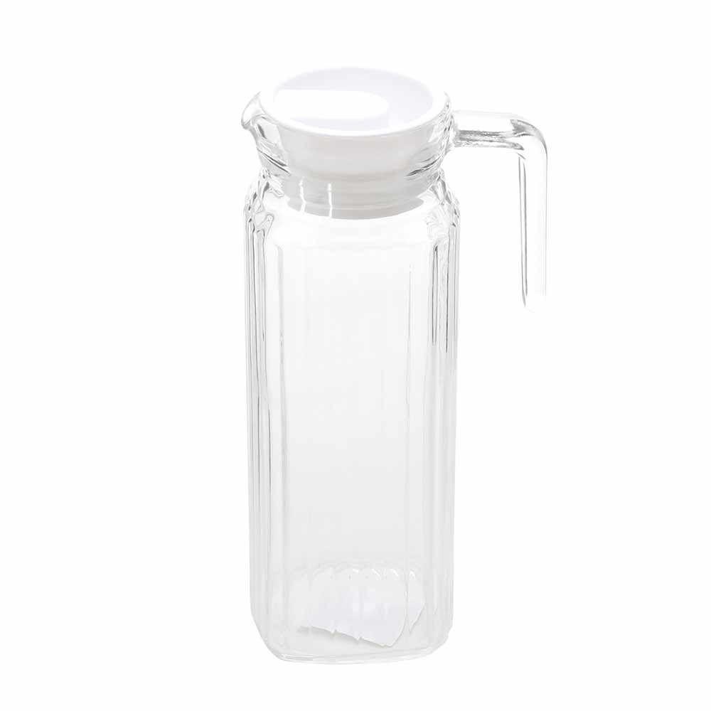 Jarra Porta De Geladeira De Vidro Com Tampa Lyor 1lt - 4