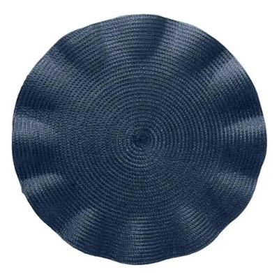 Lugar Americano Babado Azul Marinho 38cm Wolff