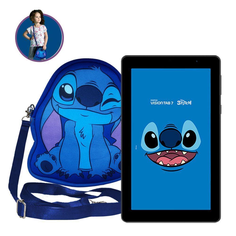 Tablet Positivo Vision Tab 7 Stitch + Capa e Bolsa - Octa-Core 3GB RAM 64GB Android 14 Go Wi-Fi Tela 7” IPS – Preto - 2