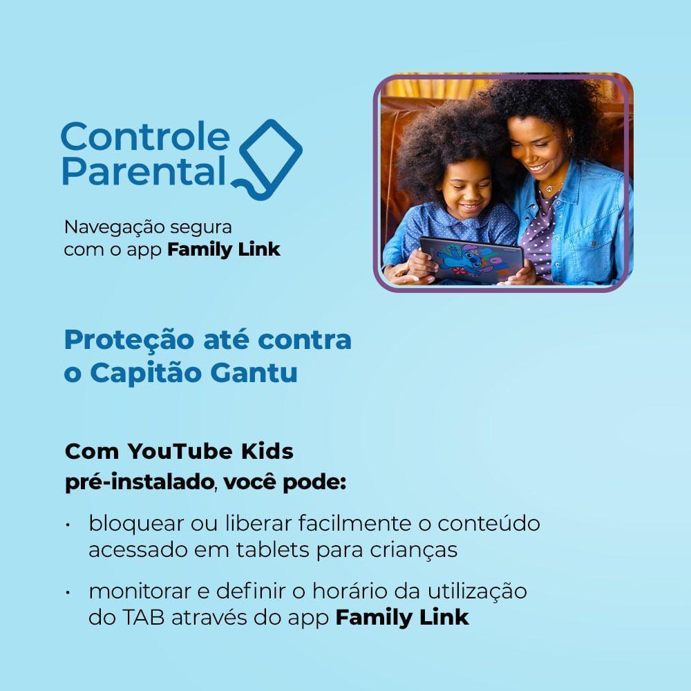 Tablet Positivo Vision Tab 7 Stitch + Capa e Bolsa - Octa-Core 3GB RAM 64GB Android 14 Go Wi-Fi Tela 7” IPS – Preto - 9