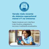 Tablet Positivo Vision Tab 7 Stitch + Capa e Bolsa - Octa-Core 3GB RAM 64GB Android 14 Go Wi-Fi Tela 7” IPS – Preto - 7