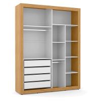 Berço Americano Com Capitonê New Boucle E Guarda Roupa Tutto New 2 Portas Freijó Branco Acetinado - 2